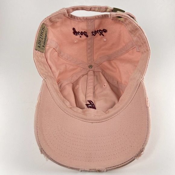 Vintage Hat Distressed Lightning Baseball Hat Curved Brim Adjustable Cap - Picture 5 of 6